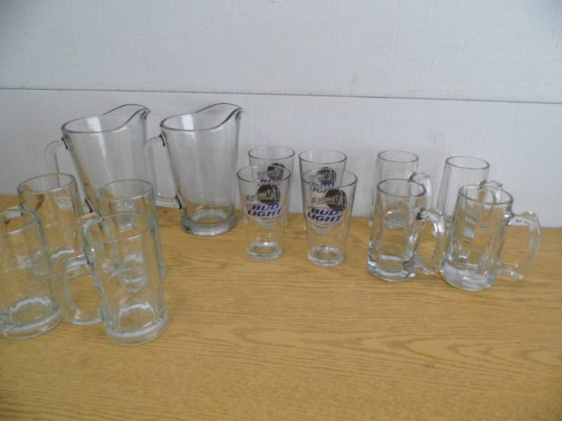 Bud Light Glasses - Pitchers - Mugs
