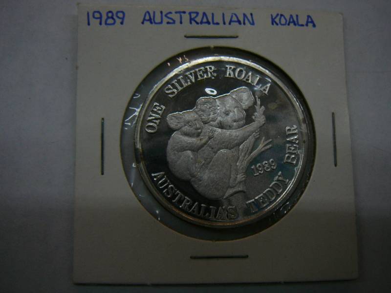 lot 23 image: 1989 Australian Koala Silver Coin