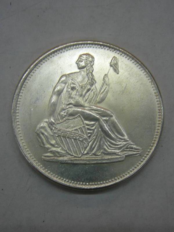 lot 66 image: One Troy Ounce Silver .999 Coin