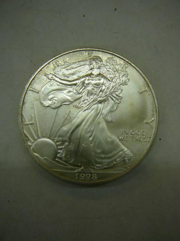 lot 85 image: 1997 Liberty Coin 1oz Fine Silver $1