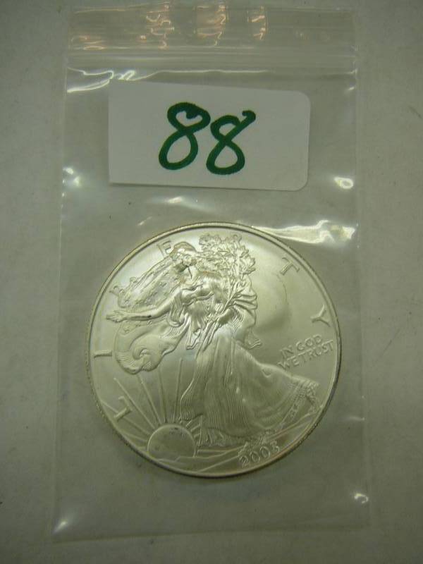 lot 88 image: 2005 Liberty Coin 1oz Fine Silver $1