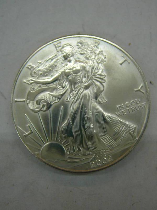 lot 127 image: 2002 Liberty Coin 1oz Fine Silver $1
