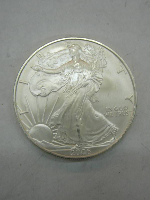 lot 135 image: 2006 Liberty Coin 1oz Fine Silver $1