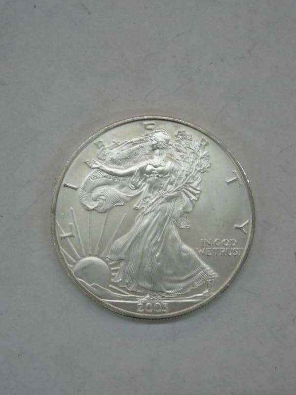 lot 142 image: 2003 Liberty Coin 1oz Fine Silver $1