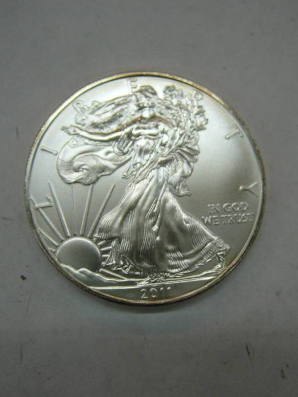 lot 173 image: 2011 Liberty Coin 1oz Fine Silver $1