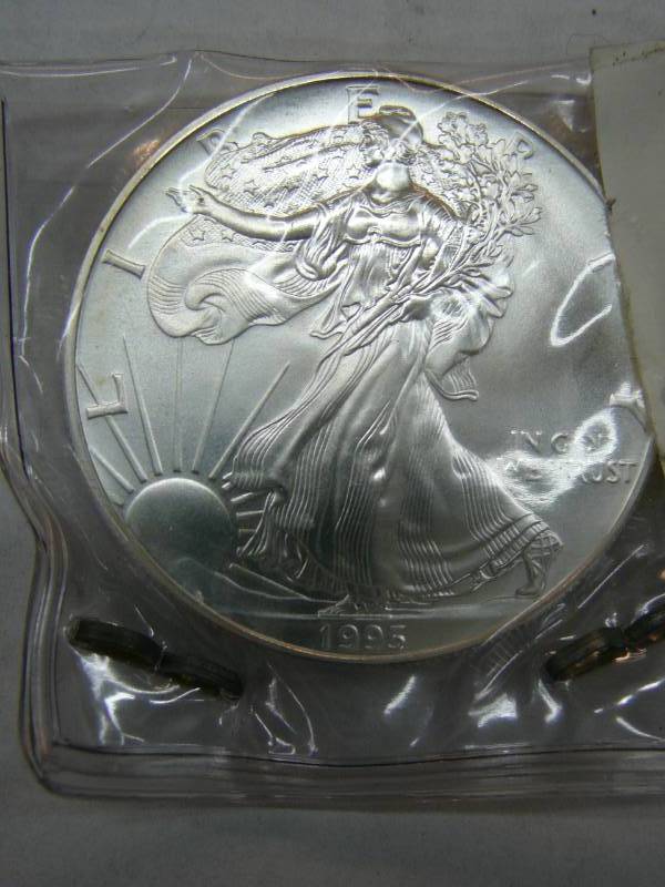 lot 175 image: 1995 Liberty Coin 1oz Fine Silver $1