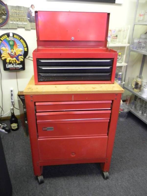 lot 5 image: ROLLING TOOL BOXES 26 WIDE - WATERLOO BOTTOM - SEE PICTURES