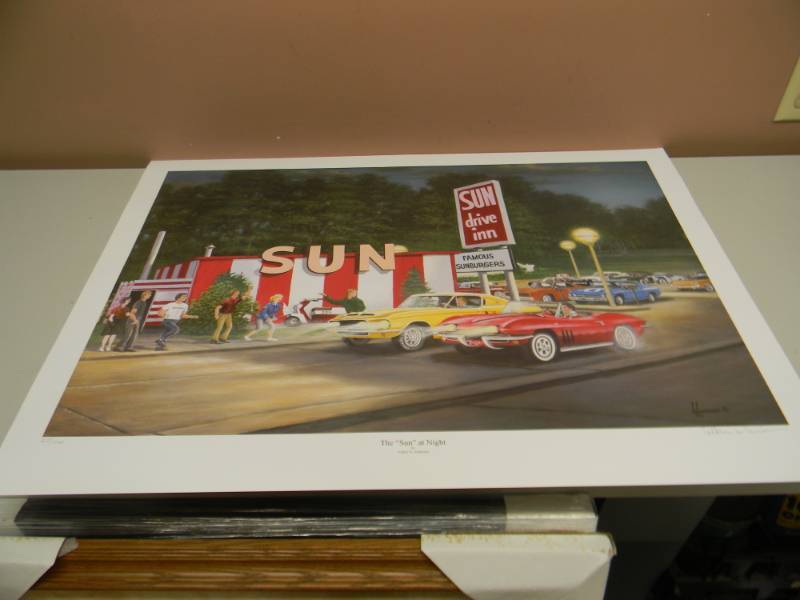 lot 10 image: SUN DRIVE IN 1969 SUN WAS AT 30TH & CENTRAL NE - PRINT ONLY - SEE PICTURES