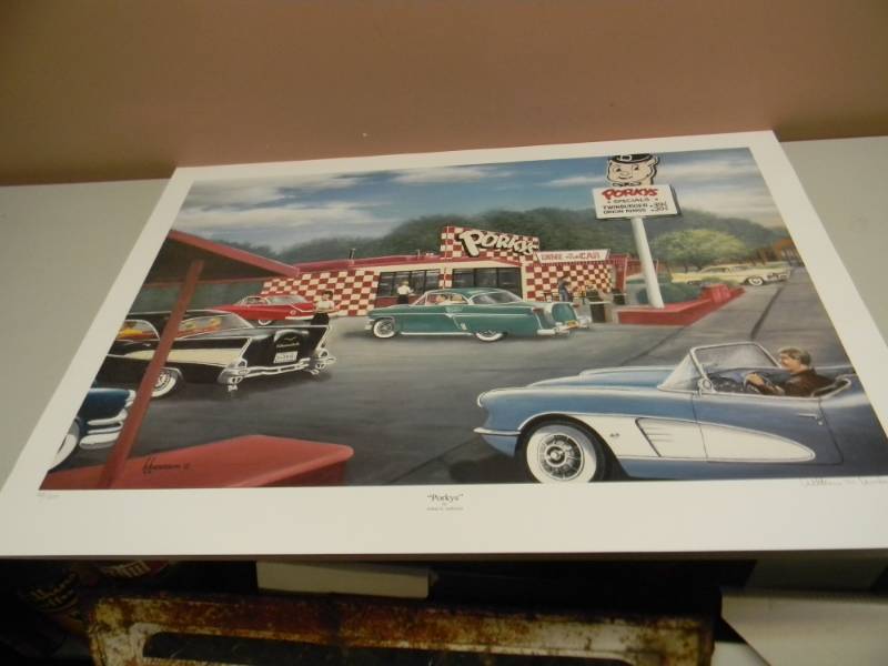 lot 17 image: PORKYS DRIVE IN ST. PAUL 1961 - PRINT ONLY - NEW - SEE PICTURES
