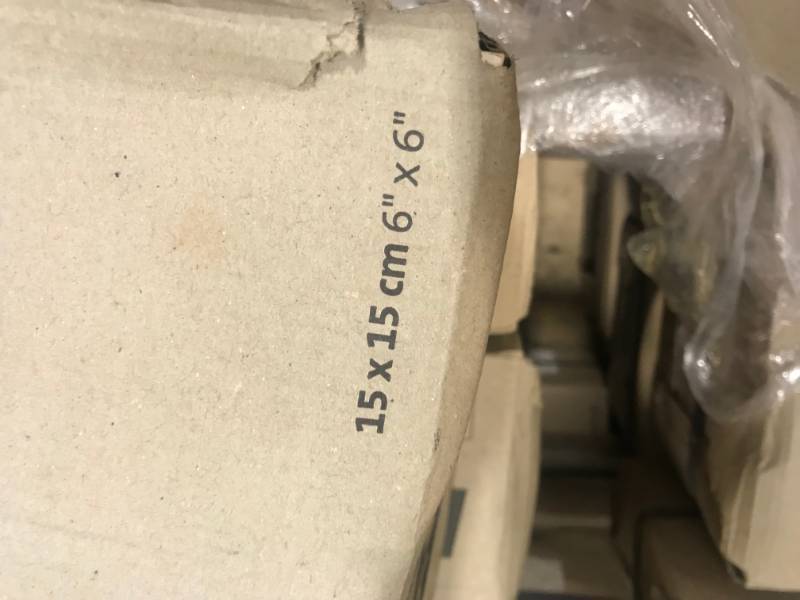 6x6 Burgandy Tile 54 Boxes