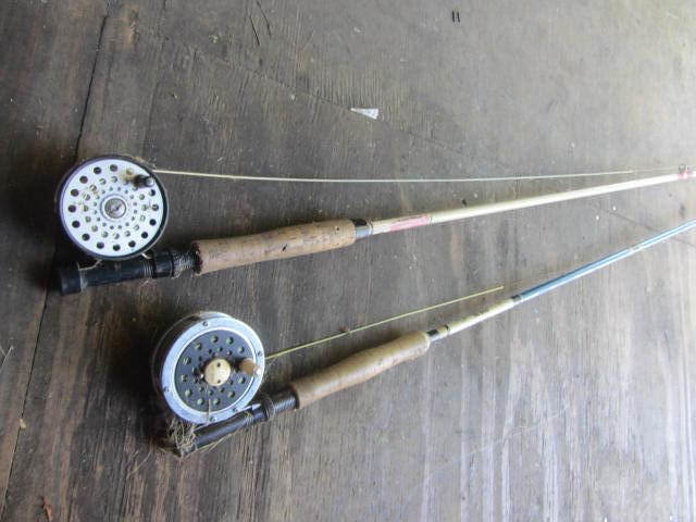 lot 61 image: Rods & Open Reel