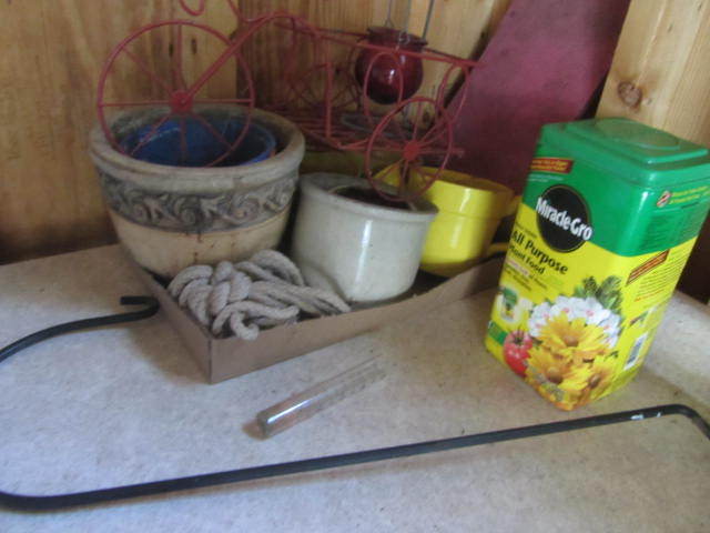 lot 75 image: Planters, Deck Hook