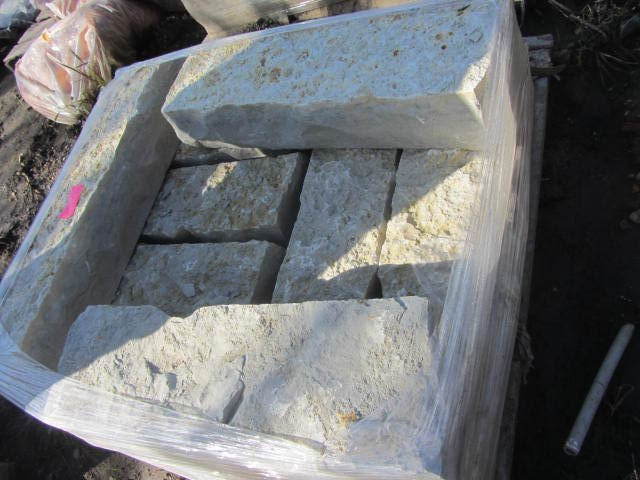 Limestone Retaining Block