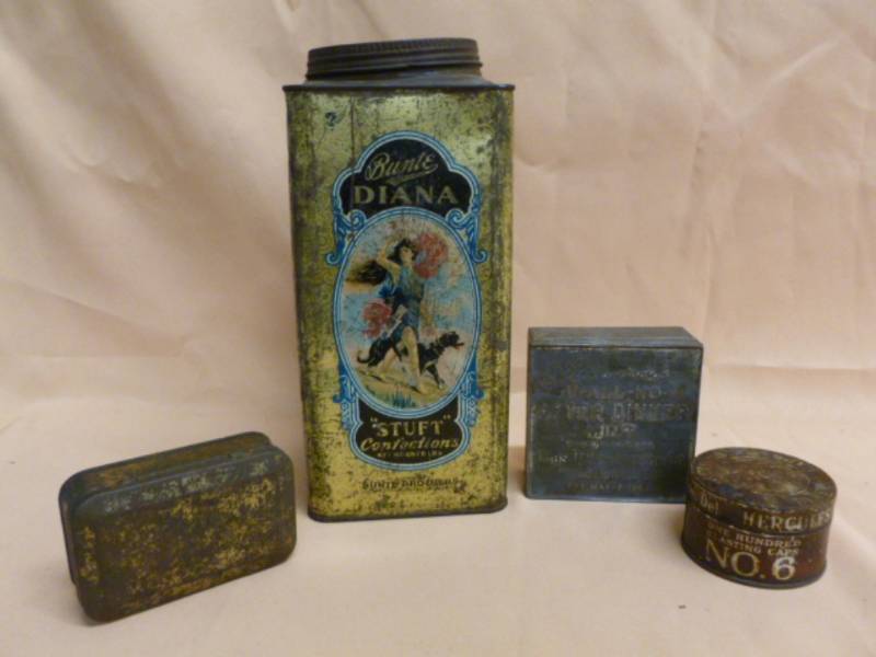 Vintage Metal Containers
