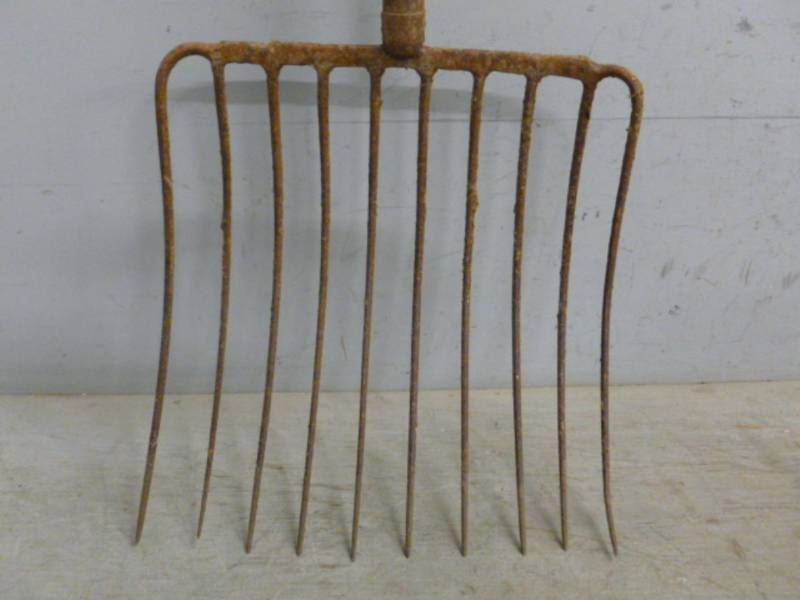 Vintage Silage Fork