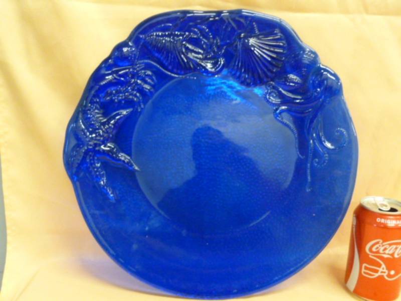 Cobalt Blue Plate