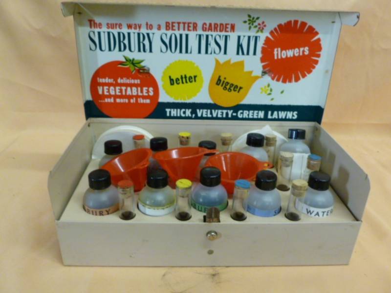 Vintage Soil Test Kit