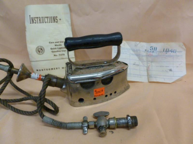 Vintage Gas Iron