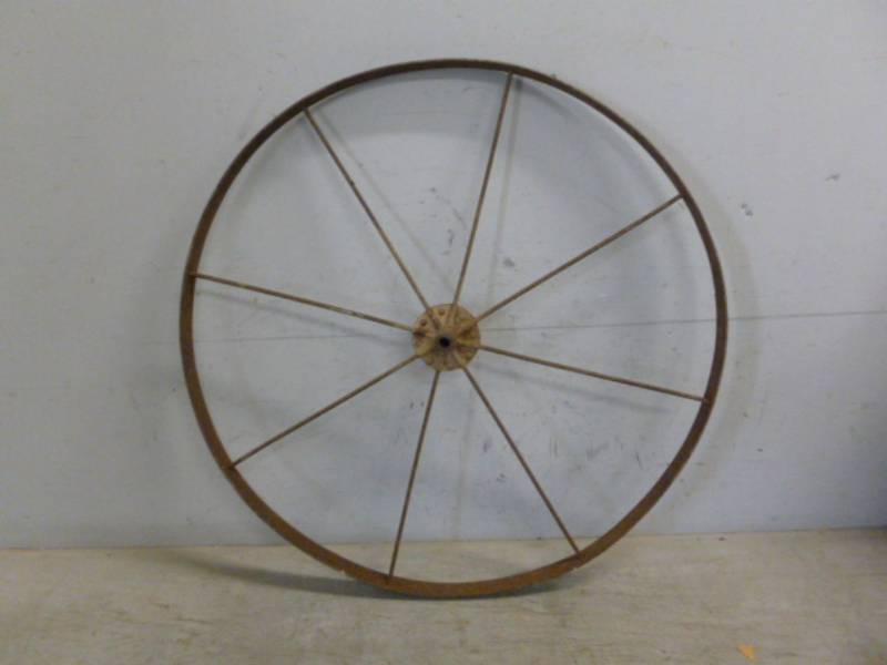 Vintage Steel Wheel