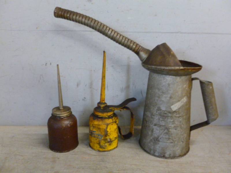 Vintage Oil Cans