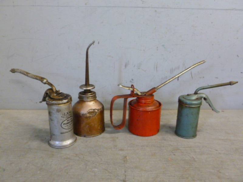 Vintage Oiler Cans