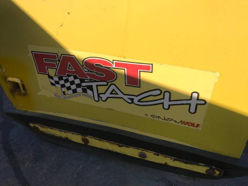 lot 2 image: Fast Tach Hydraulic Snow Pusher By Snow Wolf