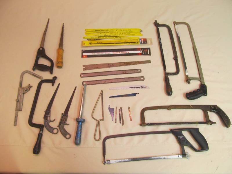 Assortment of saws
