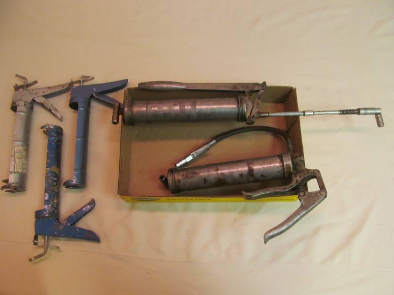 grease guns, caulking guns