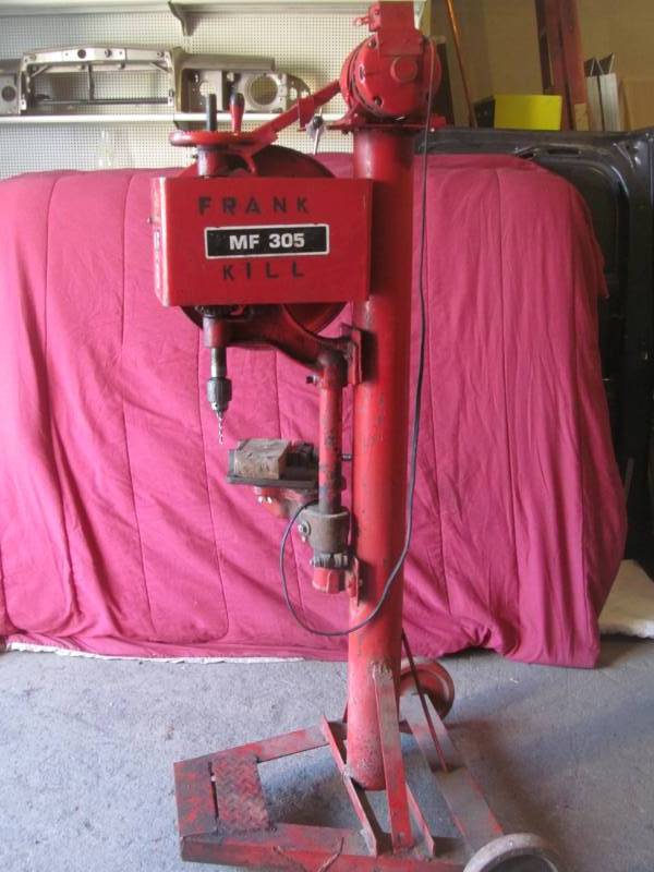 Vintage portable electrical drill press