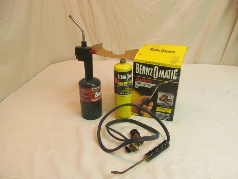Adjustable cutting welding oxygen torch kit
