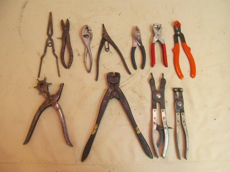 Group of pliers