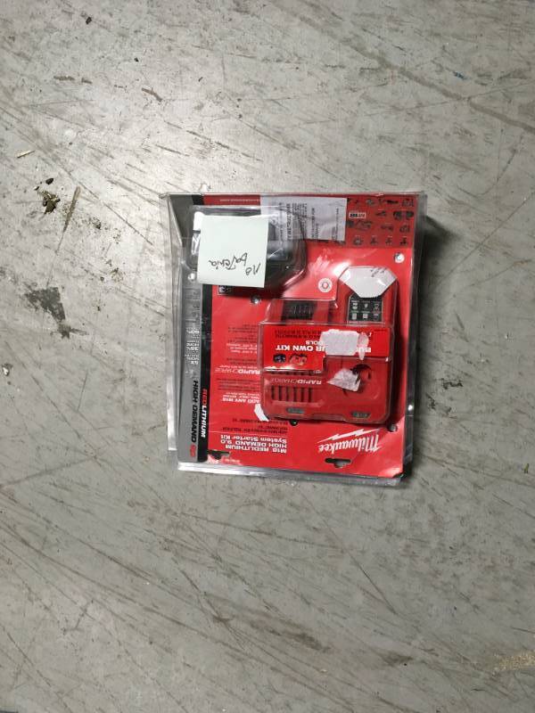 lot 49 image: Milwaukee M18 18-Volt Lithium-Ion High Demand Battery Charger only in very good condition
