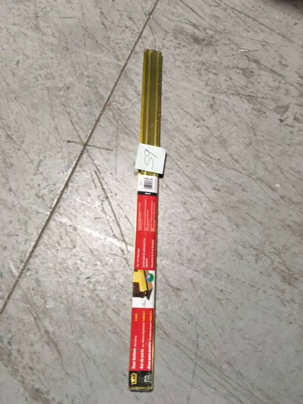 lot 59 image: M-D Building Products 1-34 in. x 36 in. U-Shaped Door Bottom not used