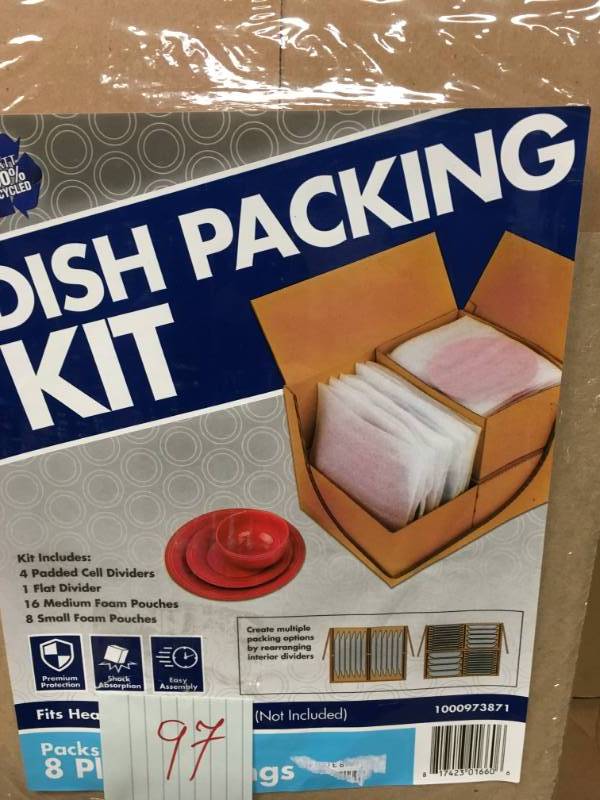 lot 97 image: Pratt Retail Specialties Dish Packing Kit  in good condition