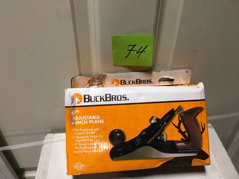 lot 74 image: Buck Bros. 9 in. Bench Plane in good condition