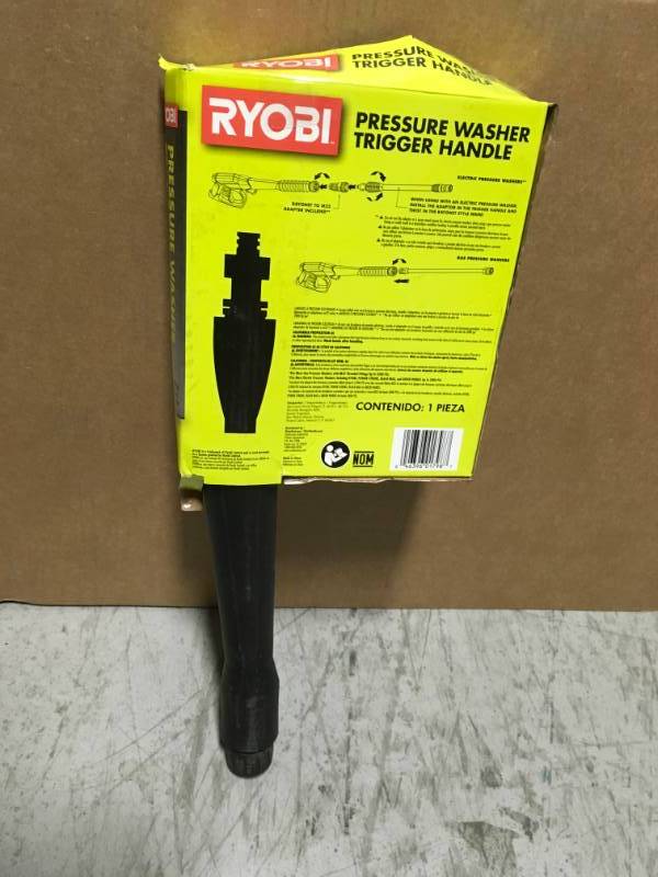 lot 60 image: RYOBI 3,300 PSI Pressure Washer Trigger Gun Kit in good condition