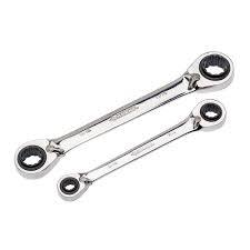 lot 70 image: Husky SAE Quad Drive Ratcheting Wrench Set (2-Piece)  in good condition