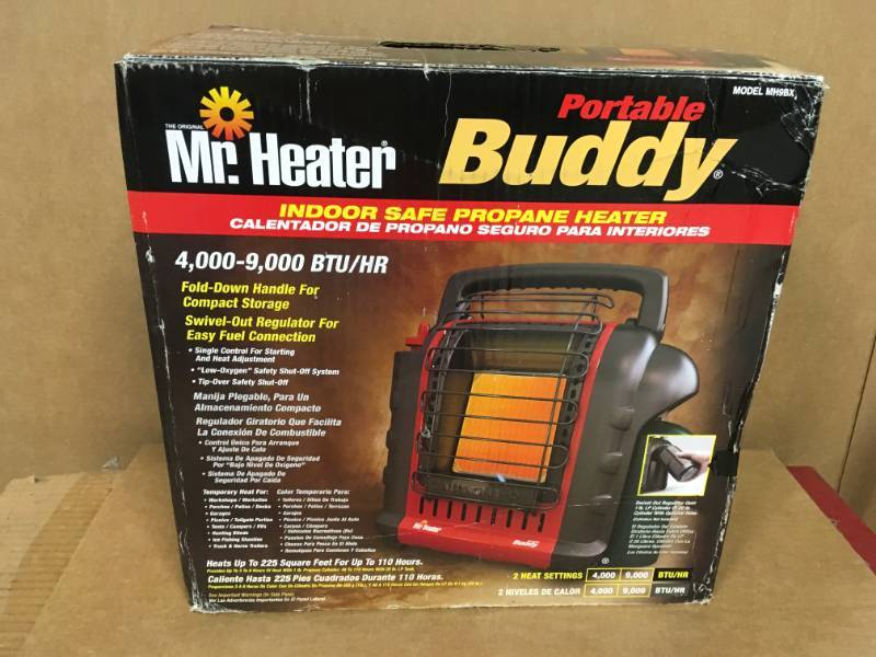 lot 62 image: Mr. Heater Portable Buddy Heater in good condition