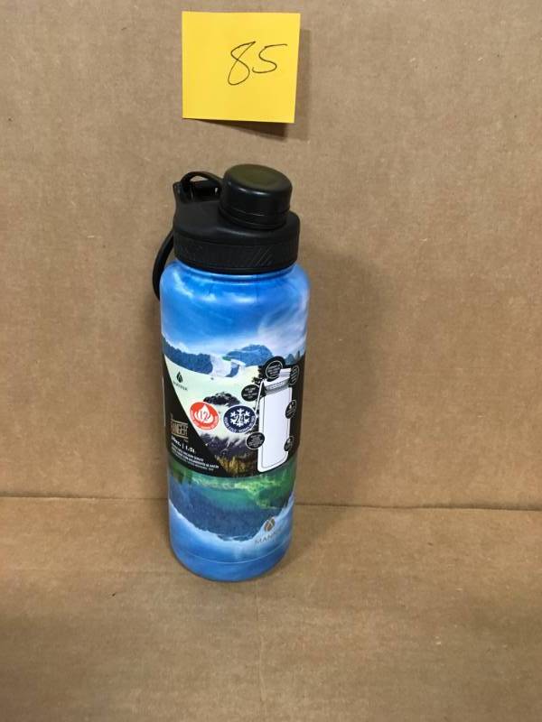 lot 85 image: Ranger Pro 40 oz. Lake Stainless Steel Vacuum Insulated Bottle in good condition