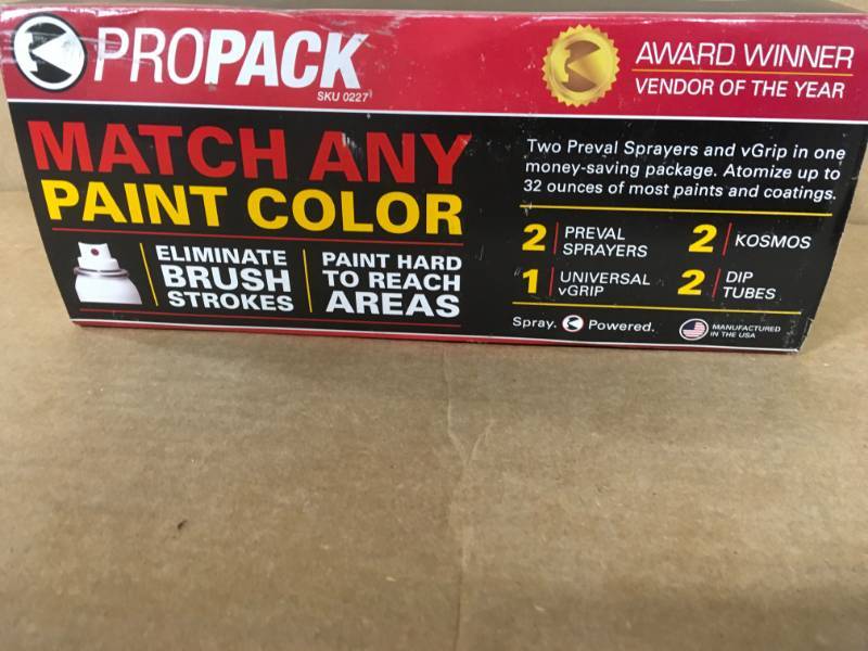 lot 88 image: Preval Pro Pack Kit in good condition