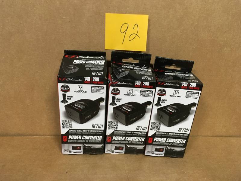 lot 92 image: Schumacher Battery Extender 140-Watt Dual USB Port with 120-Volt AC Household Power in good condition