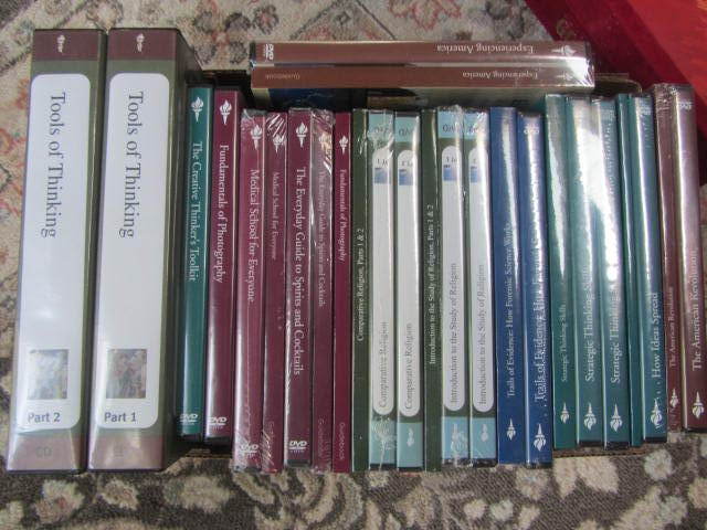 lot 88 image: Tools of Thinking & Religion DVDs