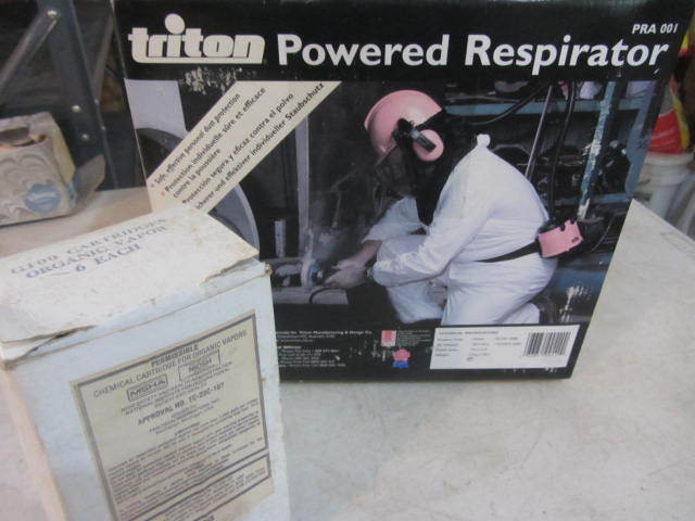 lot 116 image: Triton Respirator & Cartridges