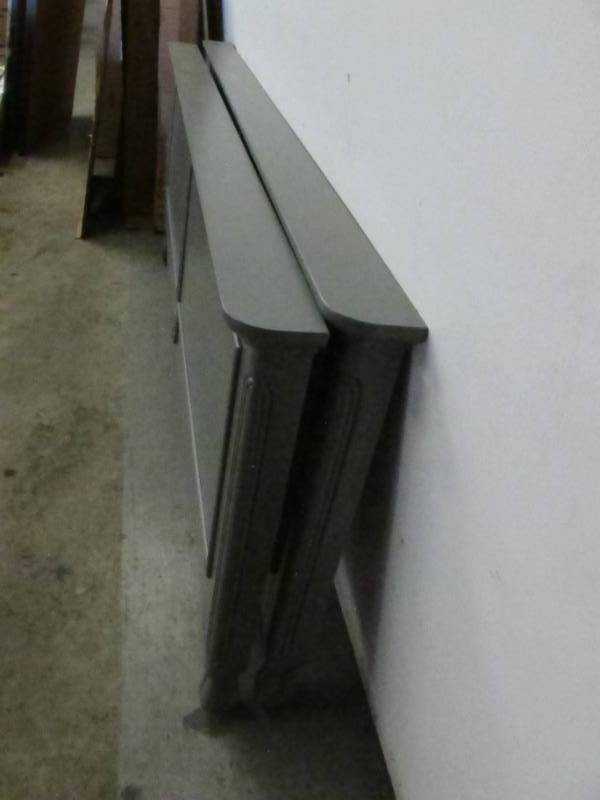 lot 80 image: Two Gray Baseboards