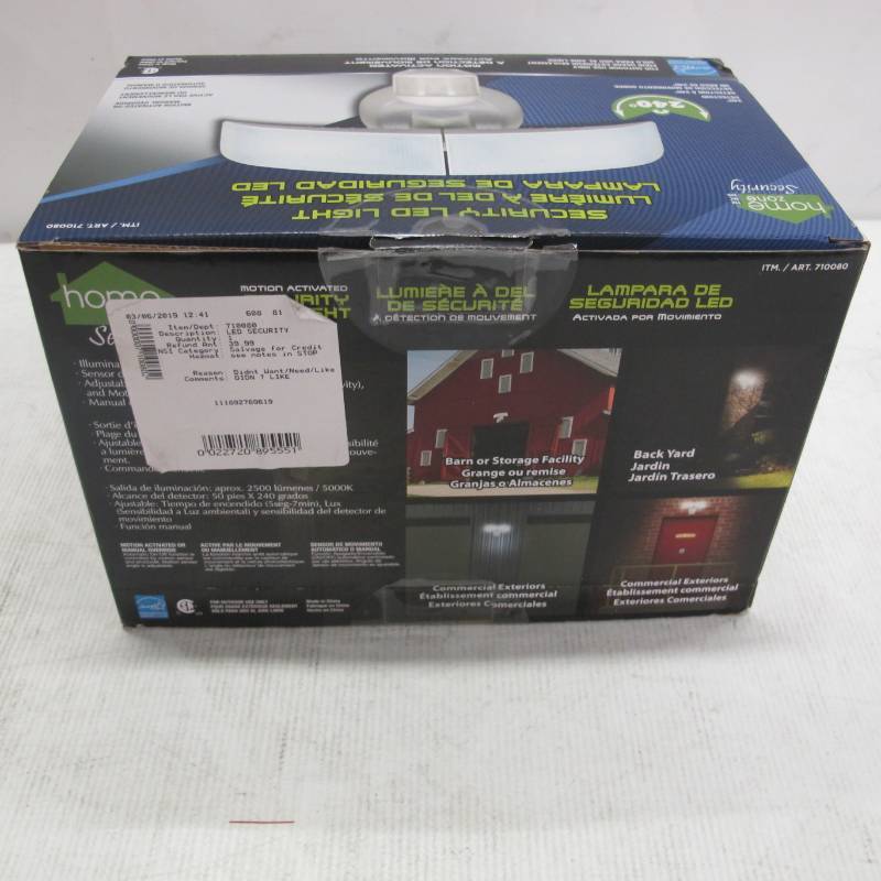 lot 51 image: Home Zone Motion Activated LED Security Light