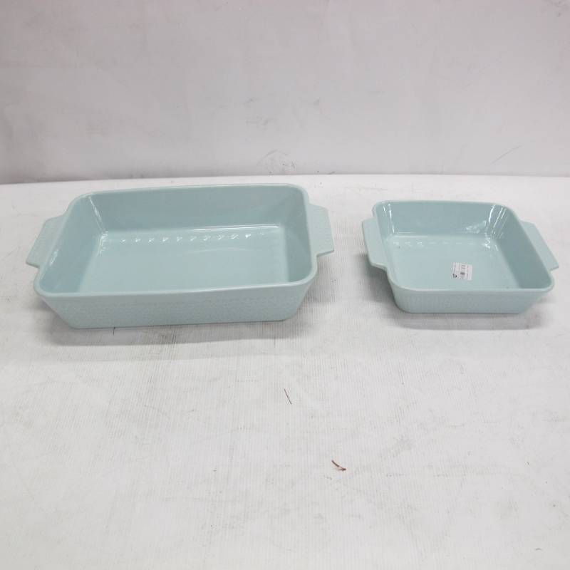 lot 53 image: Threshold Blue Stoneware Set