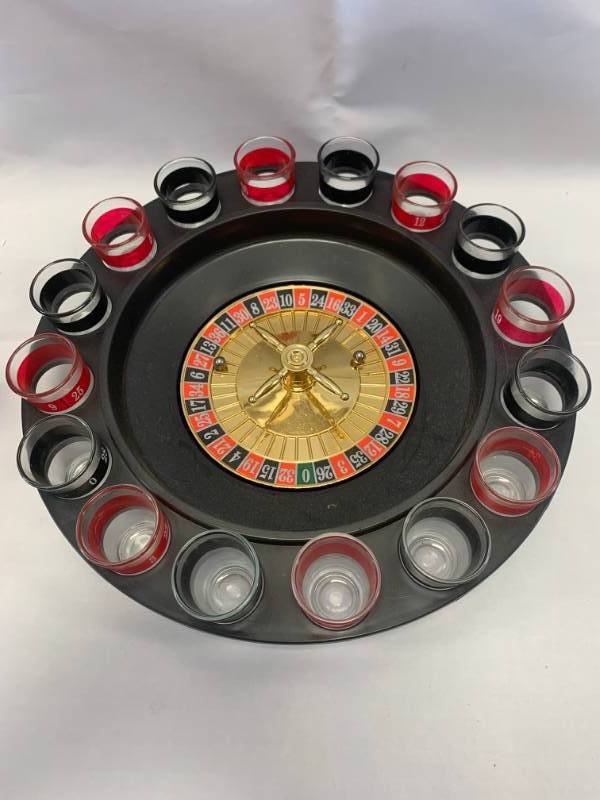 lot 40 image: Vintage Roulette Drinking Game