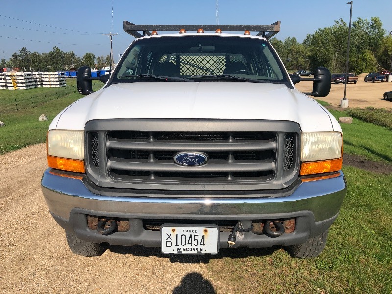 2001 Ford F-350 7.3 4x4 Flat Bed -No Reserve-