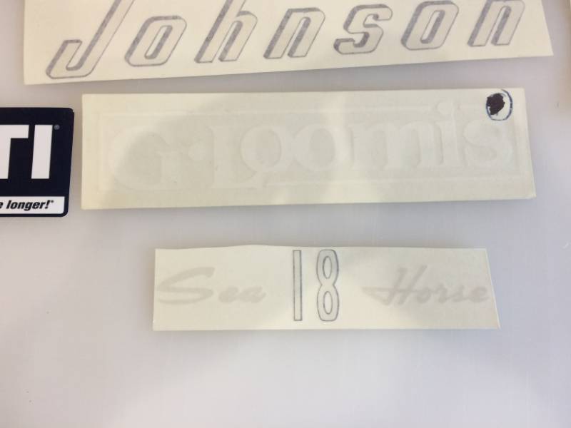 lot 34 image: Fishing Decals
