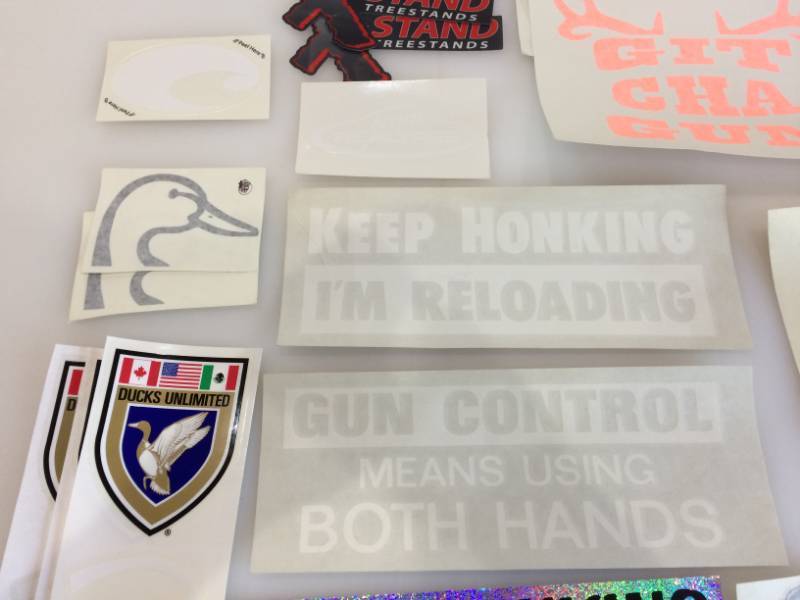 lot 35 image: Hunting Decals